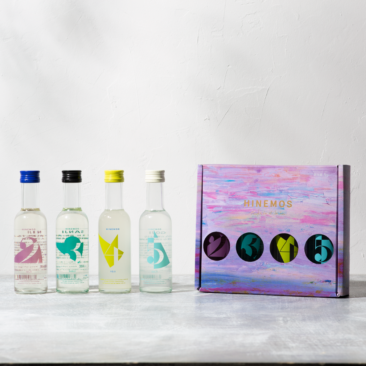 TASTING SET for sunrise/4銘柄飲み比べ – HINEMOS|その時の、そばに。 TASTING SET for sunrise/4銘柄飲み比べ – HINEMOS|その時の、そばに。