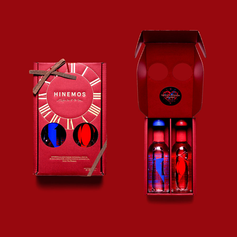 TASTING SET & チョコレート for Valentine 2025/ 甘辛2銘柄飲み比べ*リボン